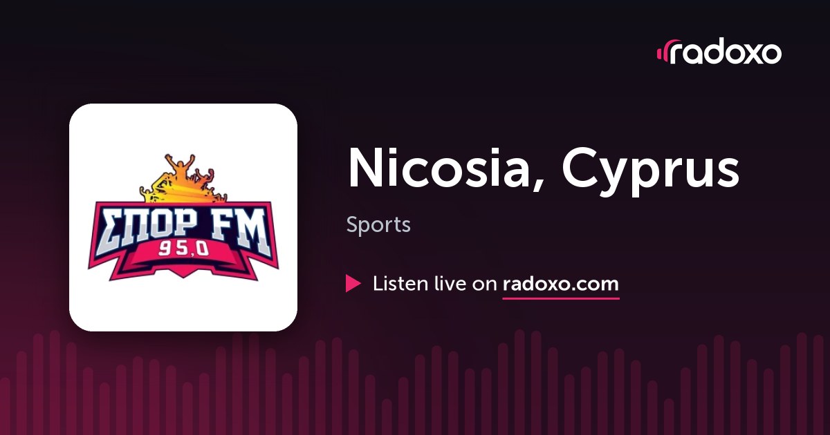ΣΠΟΡ FM 95,0 Live Radio — Nicosia, 95.0 FM | Radoxo